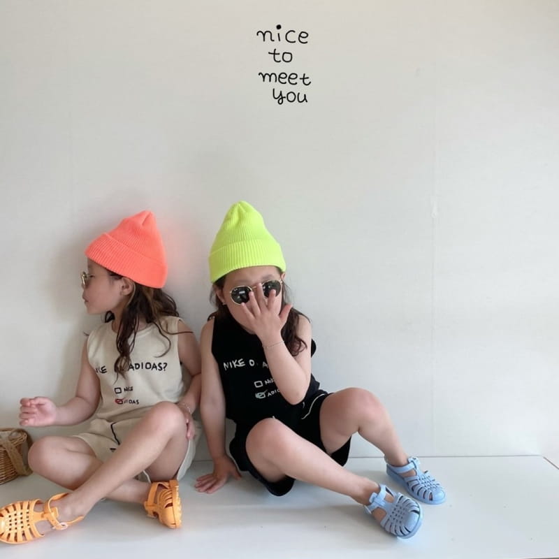 NICE TO MEET YOU - Korean Children Fashion - #Kfashion4kids - Nice Tery Shorts - 10