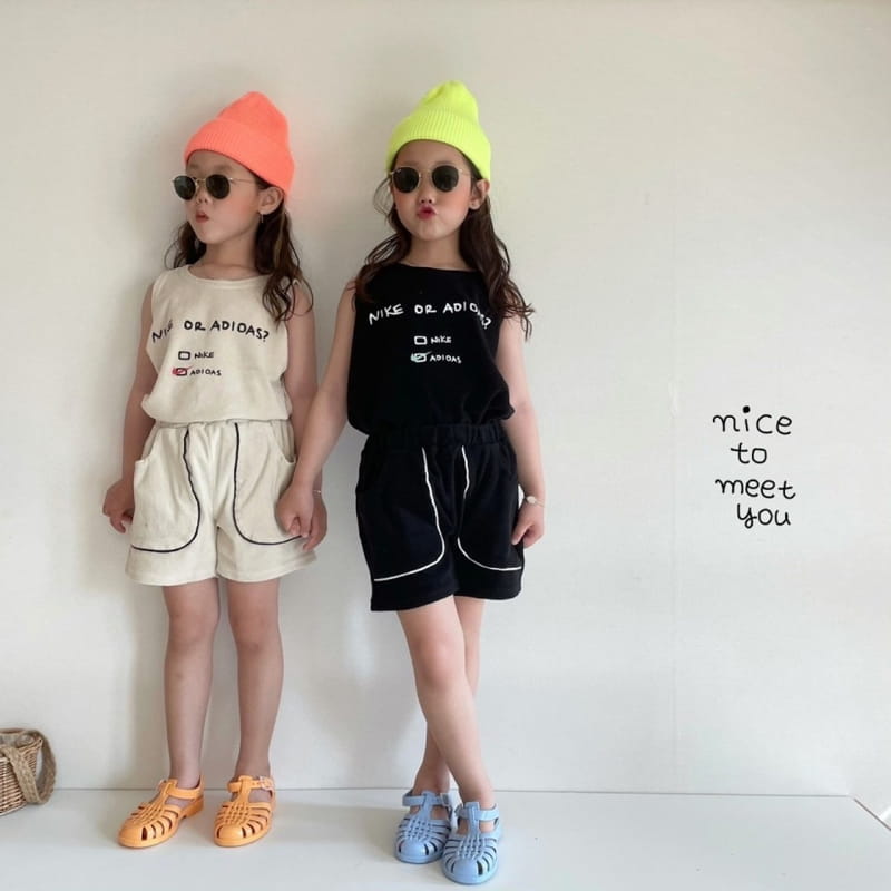 NICE TO MEET YOU - Korean Children Fashion - #Kfashion4kids - Nice Tery Shorts - 11