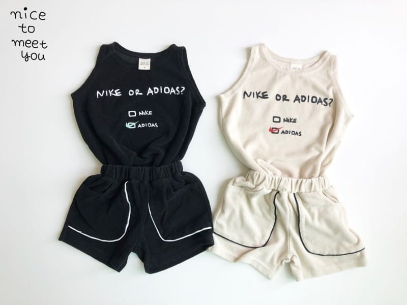 NICE TO MEET YOU - Korean Children Fashion - #Kfashion4kids - Nice Tery Shorts - 12