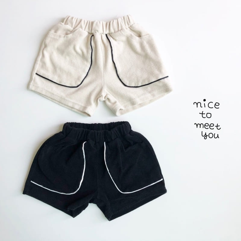 NICE TO MEET YOU - Korean Children Fashion - #Kfashion4kids - Nice Tery Shorts - 3