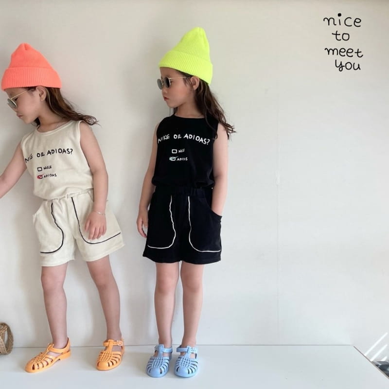 NICE TO MEET YOU - Korean Children Fashion - #Kfashion4kids - Nice Tery Shorts - 5