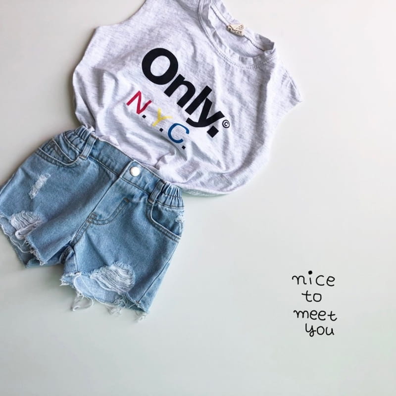 NICE TO MEET YOU - Korean Children Fashion - #Kfashion4kids - NYC Sleeeveless - 10