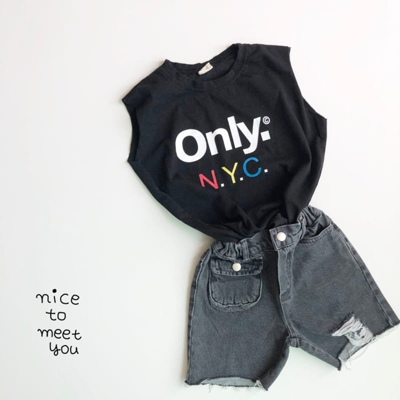 NICE TO MEET YOU - Korean Children Fashion - #Kfashion4kids - NYC Sleeeveless - 8