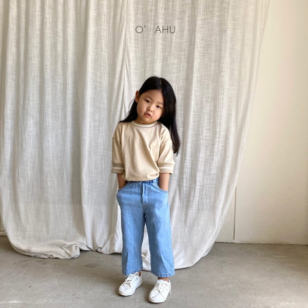 O'AHU - Korean Children Fashion - #Kfashion4kids - East Linen Jeans - 7