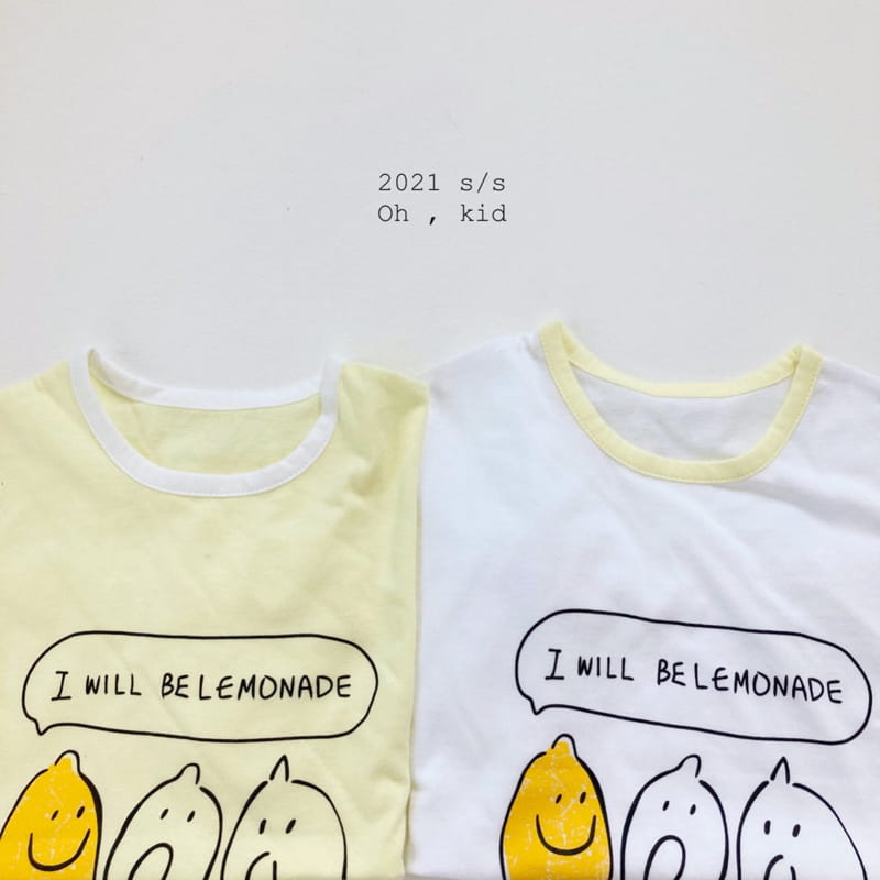 OH KID - Korean Children Fashion - #Kfashion4kids - Lemon Tee - 2