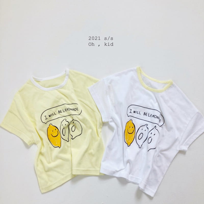 OH KID - Korean Children Fashion - #Kfashion4kids - Lemon Tee - 4