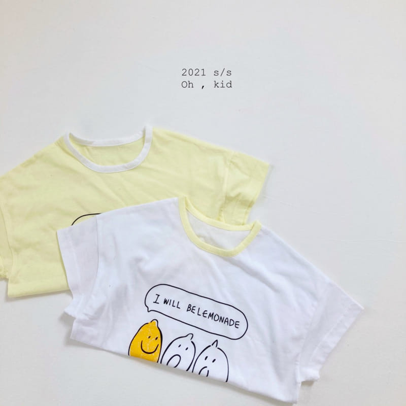 OH KID - Korean Children Fashion - #Kfashion4kids - Lemon Tee - 5