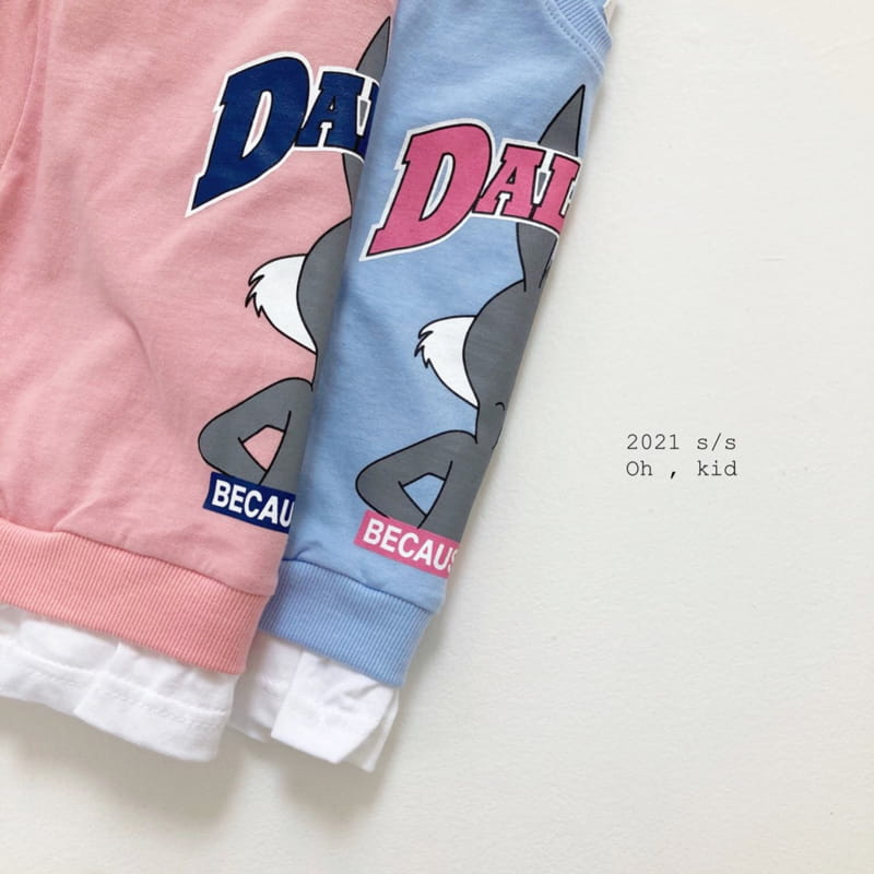 OH KID - Korean Children Fashion - #Kfashion4kids - Dala Top Bottom Set - 5