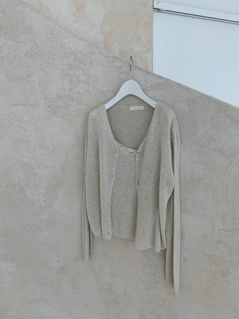 ONEAND - Korean Children Fashion - #Kfashion4kids - Linen Summer Cardigan - 4