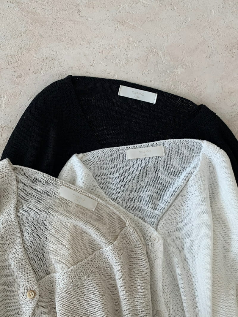 ONEAND - Korean Children Fashion - #Kfashion4kids - Linen Summer Cardigan - 5