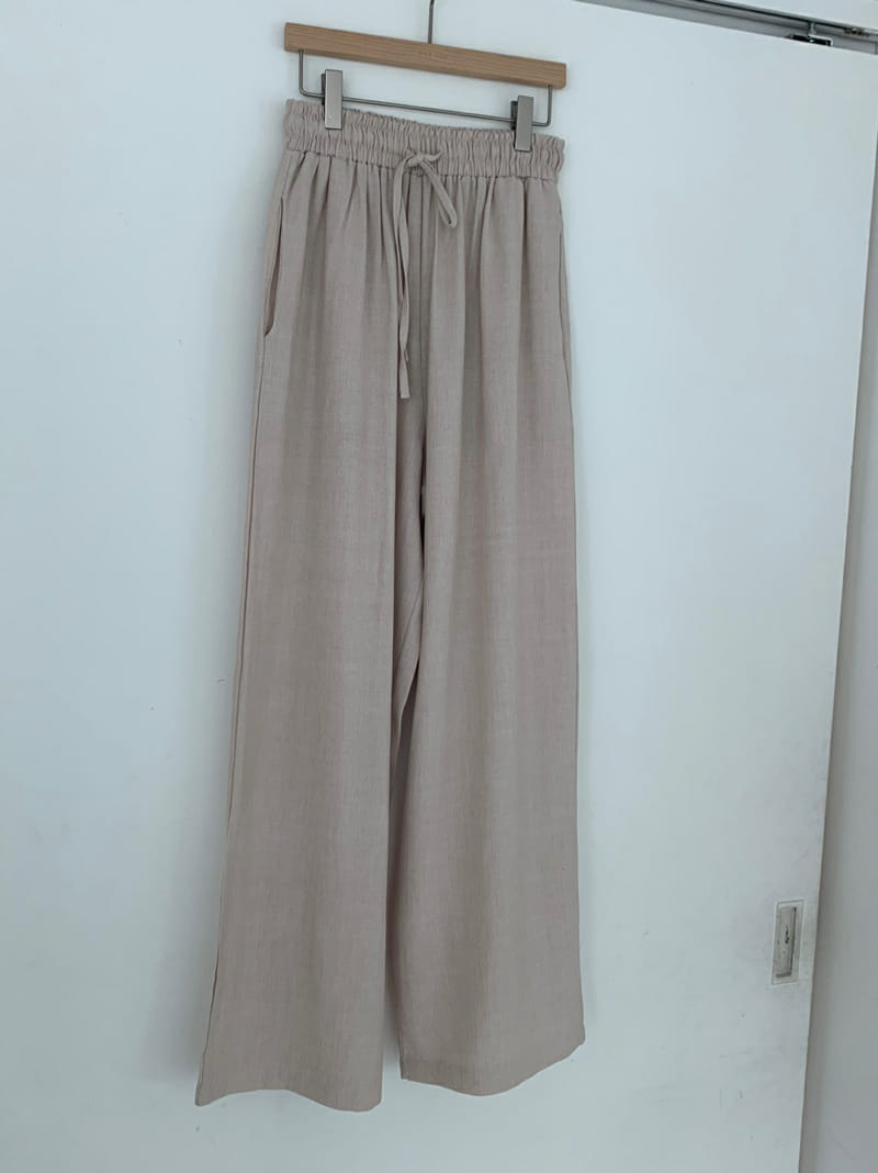 ONEAND - Korean Children Fashion - #Kfashion4kids - Mud Linen Pants - 2