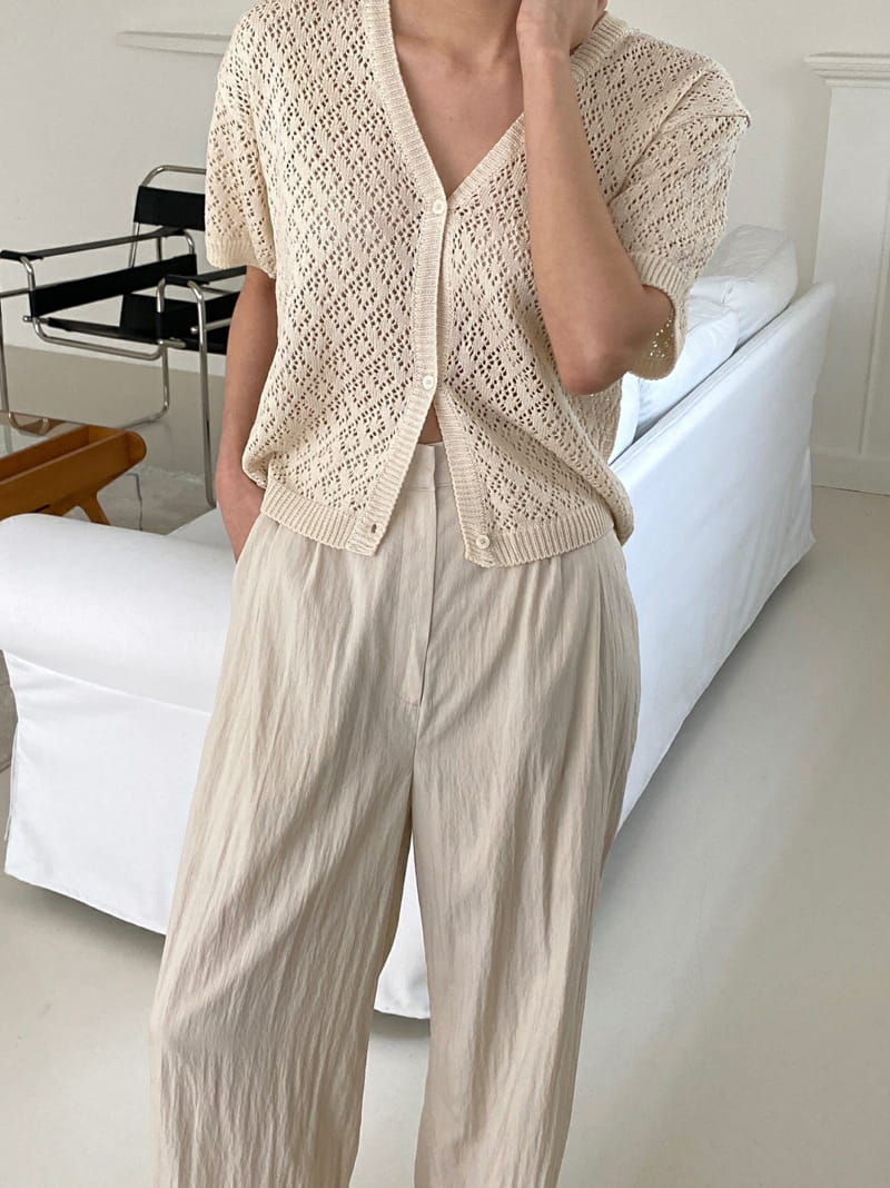 ONEAND - Korean Children Fashion - #Kfashion4kids - Punching Cardigan - 3