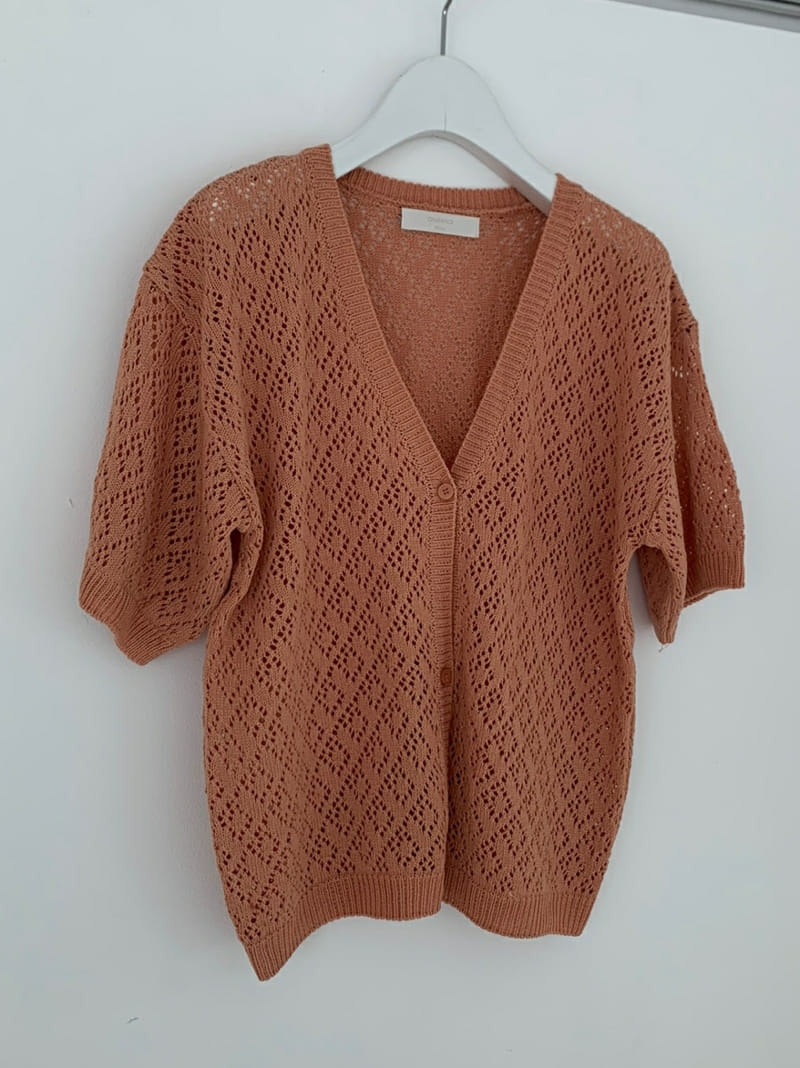 ONEAND - Korean Children Fashion - #Kfashion4kids - Punching Cardigan - 5