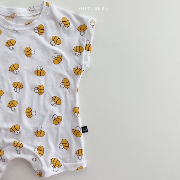 OOTT BEBE - Korean Children Fashion - #Kfashion4kids - Honey Bee Bodysuit - 8