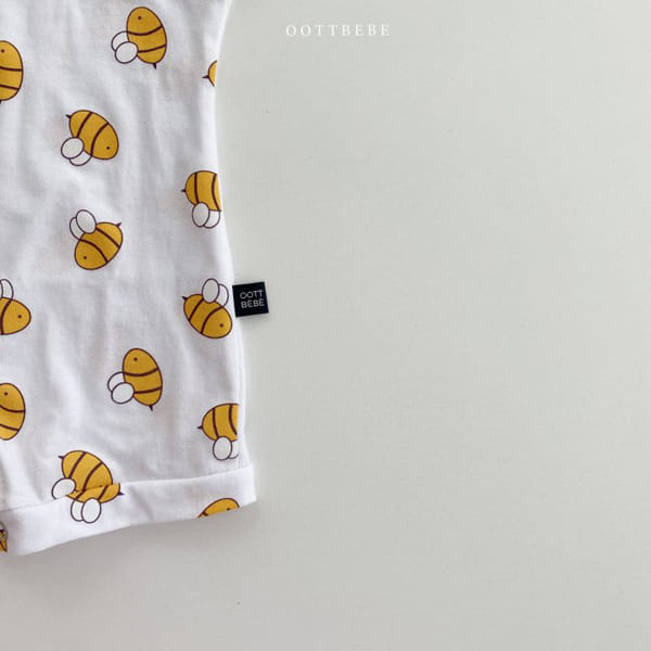 OOTT BEBE - Korean Children Fashion - #Kfashion4kids - Honey Bee Bodysuit - 9