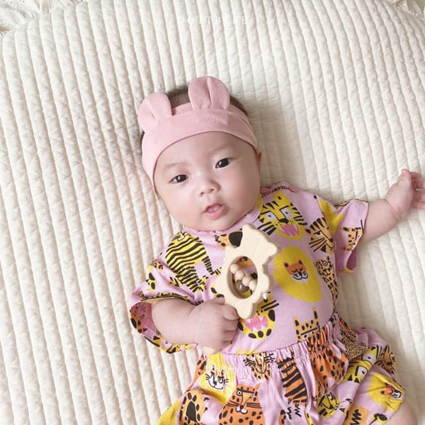 OOTT BEBE - Korean Children Fashion - #Kfashion4kids - Tiger Top Bloomer Set - 9