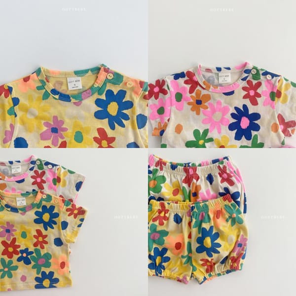 OOTT BEBE - Korean Children Fashion - #Kfashion4kids - Crayon Top Bottom Set - 10
