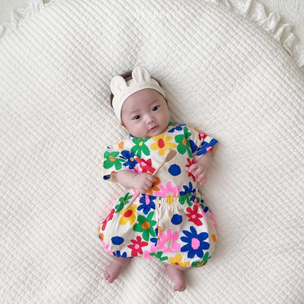 OOTT BEBE - Korean Children Fashion - #Kfashion4kids - Crayon Top Bottom Set - 8