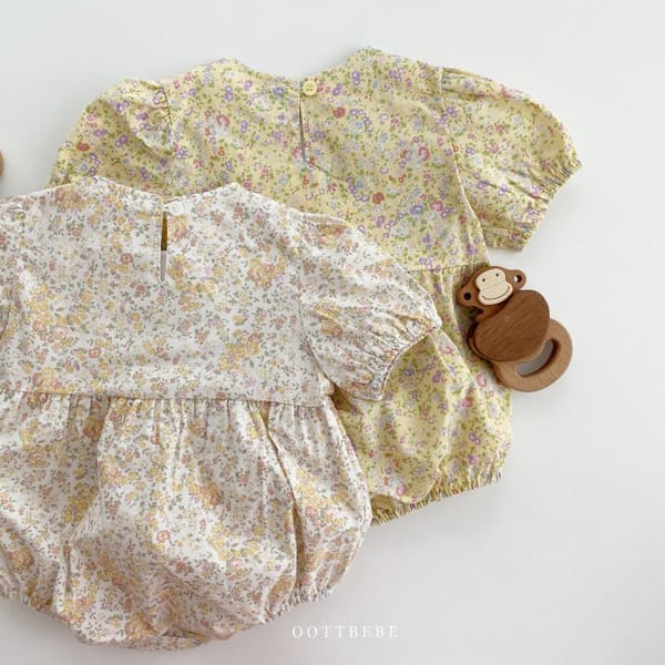 OOTT BEBE - Korean Children Fashion - #Kfashion4kids - Lace Bodysuit with Bonnet - 10
