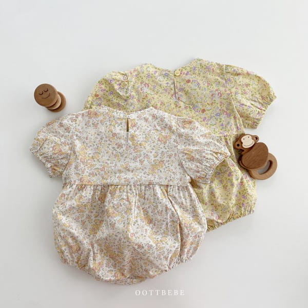 OOTT BEBE - Korean Children Fashion - #Kfashion4kids - Lace Bodysuit with Bonnet - 8