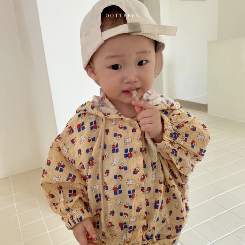 OOTT BEBE - Korean Children Fashion - #Kfashion4kids - Button Ball Cap - 10