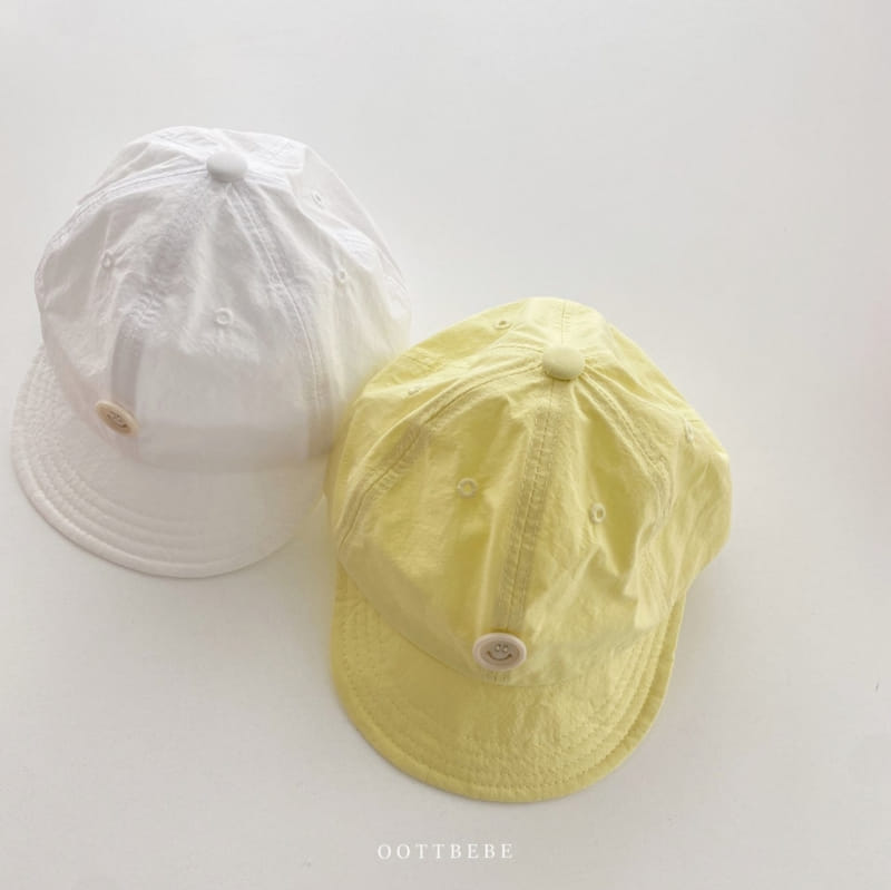 OOTT BEBE - Korean Children Fashion - #Kfashion4kids - Button Ball Cap - 3