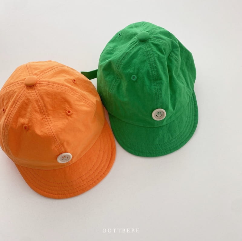 OOTT BEBE - Korean Children Fashion - #Kfashion4kids - Button Ball Cap - 4