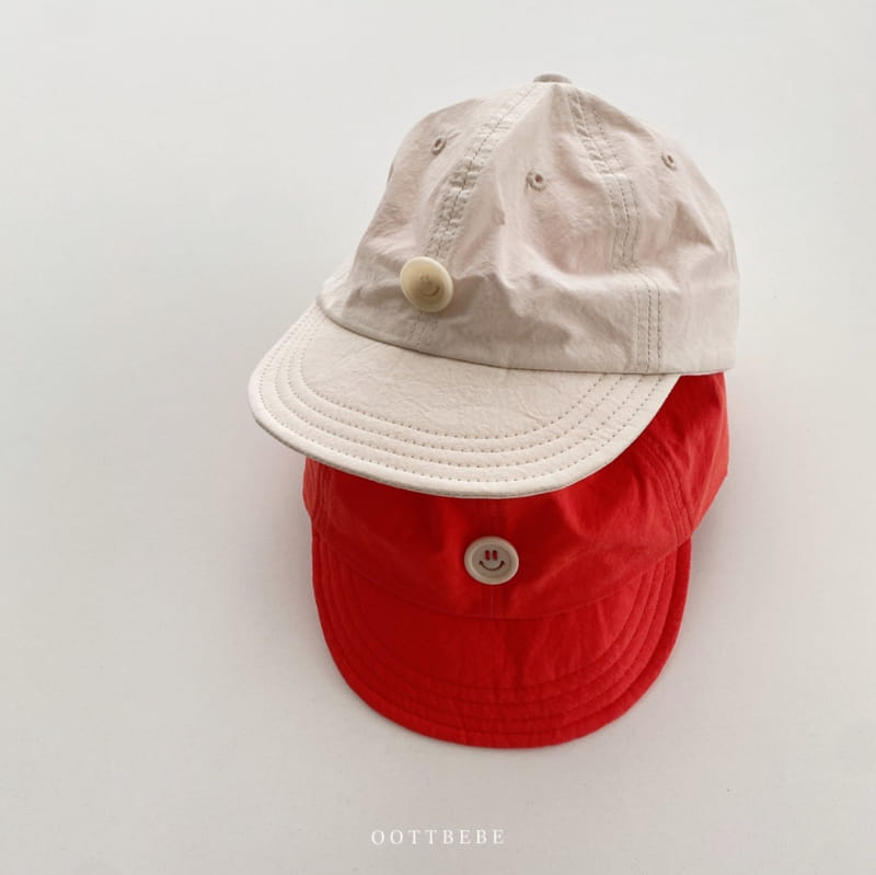 OOTT BEBE - Korean Children Fashion - #Kfashion4kids - Button Ball Cap - 6