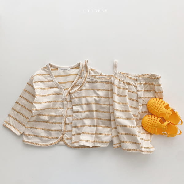 OOTT BEBE - Korean Children Fashion - #Kfashion4kids - Indian Top Sleeveless Bottom Set - 10
