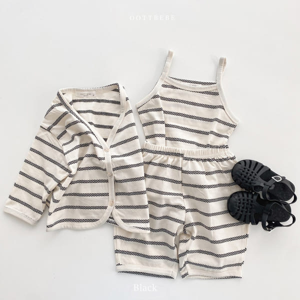 OOTT BEBE - Korean Children Fashion - #Kfashion4kids - Indian Top Sleeveless Bottom Set - 2