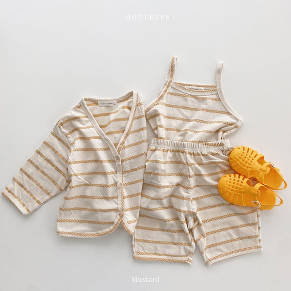 OOTT BEBE - Korean Children Fashion - #Kfashion4kids - Indian Top Sleeveless Bottom Set - 4