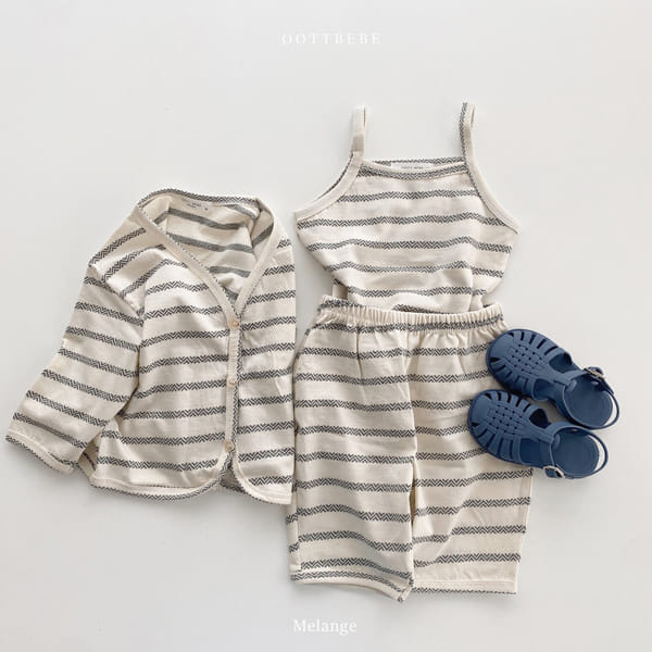 OOTT BEBE - Korean Children Fashion - #Kfashion4kids - Indian Top Sleeveless Bottom Set - 5
