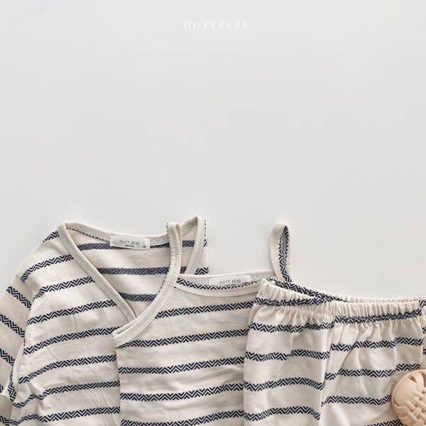 OOTT BEBE - Korean Children Fashion - #Kfashion4kids - Indian Top Sleeveless Bottom Set - 7