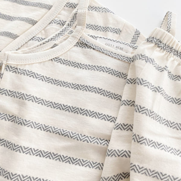 OOTT BEBE - Korean Children Fashion - #Kfashion4kids - Indian Top Sleeveless Bottom Set - 8