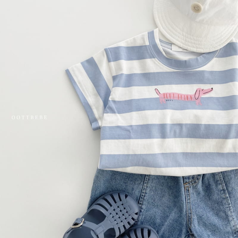 OOTT BEBE - Korean Children Fashion - #Kfashion4kids - Bobo Dog Tee - 12