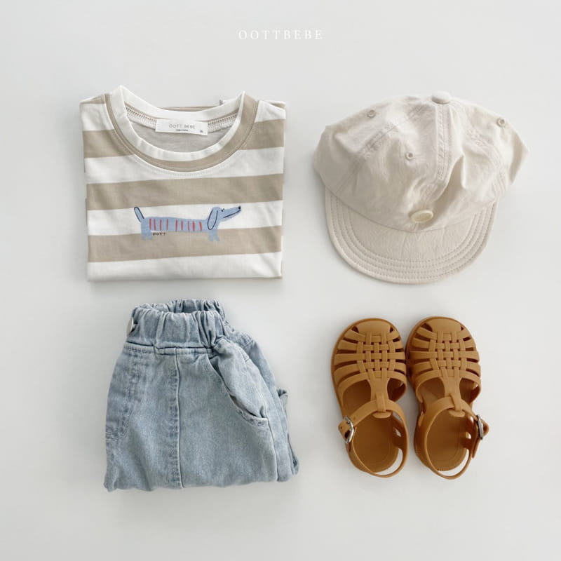 OOTT BEBE - Korean Children Fashion - #Kfashion4kids - Bobo Dog Tee - 4