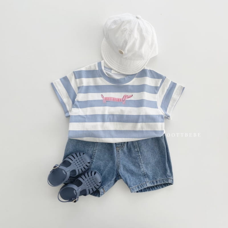 OOTT BEBE - Korean Children Fashion - #Kfashion4kids - Bobo Dog Tee - 6