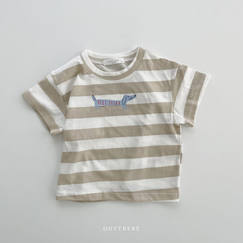 OOTT BEBE - Korean Children Fashion - #Kfashion4kids - Bobo Dog Tee - 7
