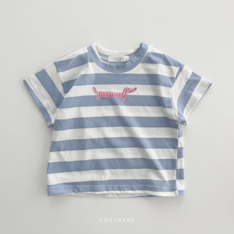 OOTT BEBE - Korean Children Fashion - #Kfashion4kids - Bobo Dog Tee - 8