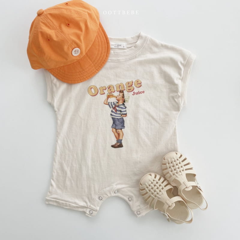 OOTT BEBE - Korean Children Fashion - #Kfashion4kids - Boy Bodysuit - 3