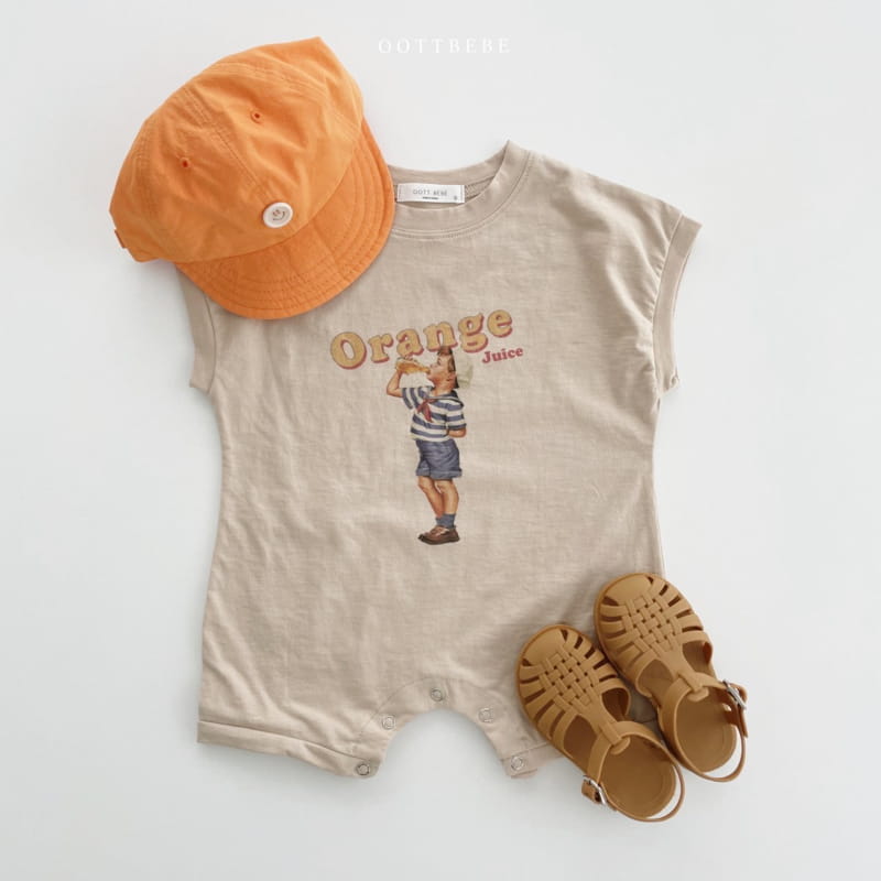 OOTT BEBE - Korean Children Fashion - #Kfashion4kids - Boy Bodysuit - 4