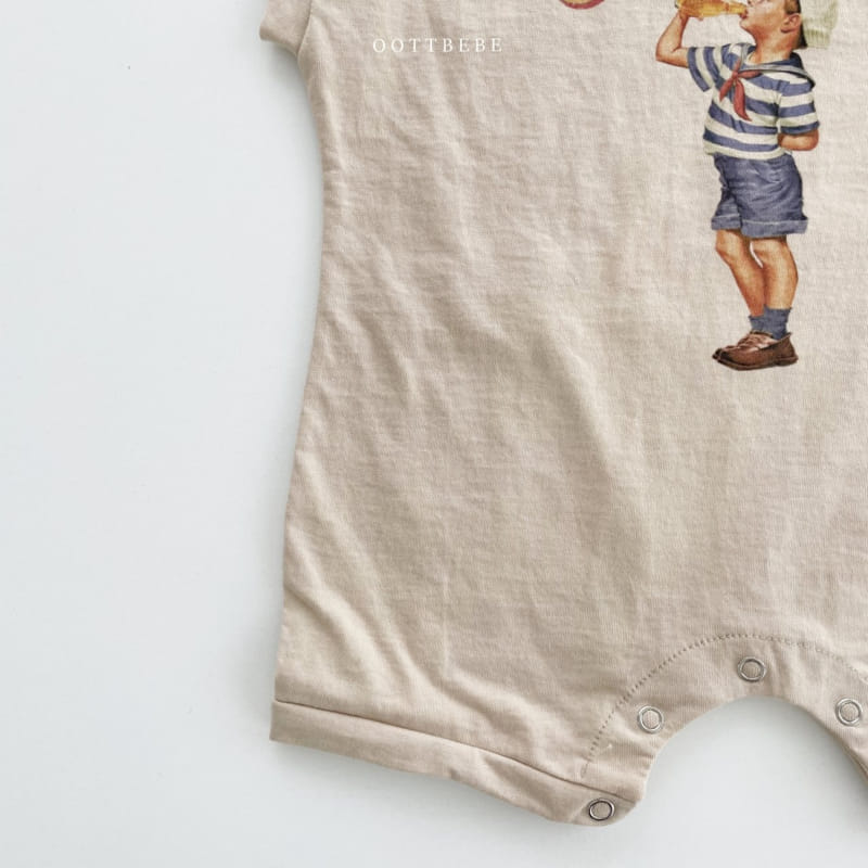 OOTT BEBE - Korean Children Fashion - #Kfashion4kids - Boy Bodysuit - 8