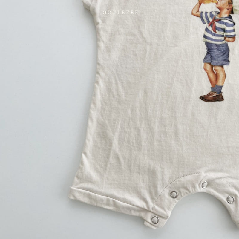 OOTT BEBE - Korean Children Fashion - #Kfashion4kids - Boy Bodysuit - 9