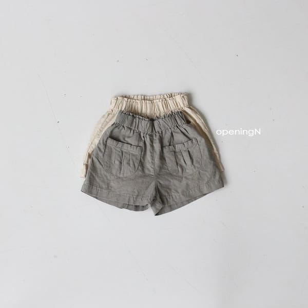 OPENING & - Korean Children Fashion - #Kfashion4kids - LC Shirring Shorts - 6