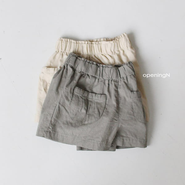 OPENING & - Korean Children Fashion - #Kfashion4kids - LC Shirring Shorts - 9