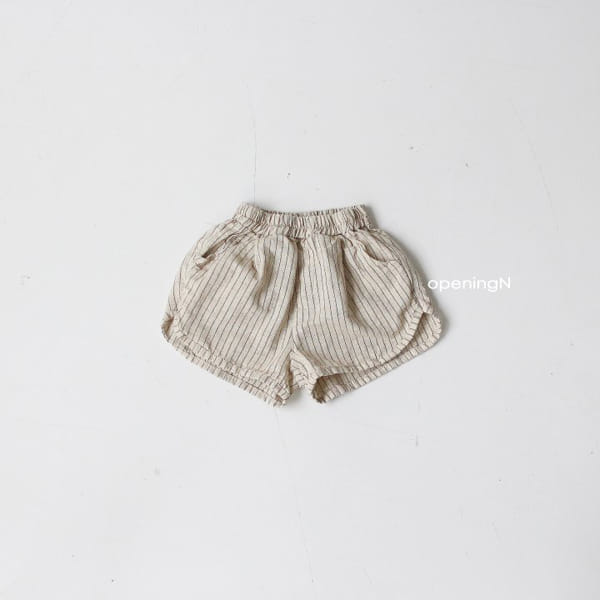 OPENING & - Korean Children Fashion - #Kfashion4kids - Teran Stripes Shorts - 4