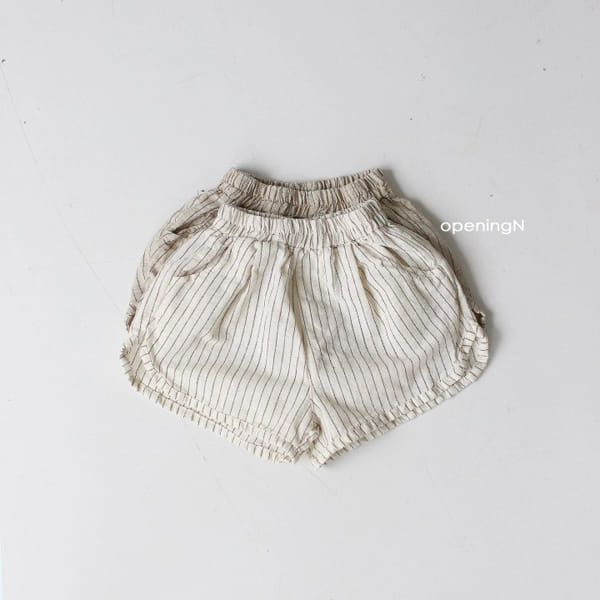 OPENING & - Korean Children Fashion - #Kfashion4kids - Teran Stripes Shorts - 7
