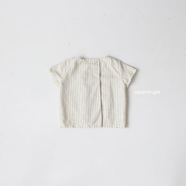 OPENING & - Korean Children Fashion - #Kfashion4kids - Teran Stripes Tee - 7