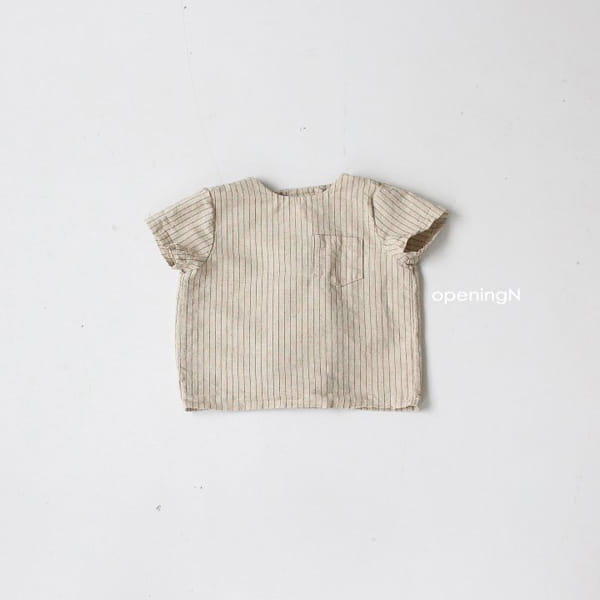 OPENING & - Korean Children Fashion - #Kfashion4kids - Teran Stripes Tee - 9