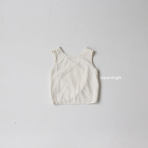 OPENING & - Korean Children Fashion - #Kfashion4kids - Check Cross Tee - 2